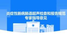 炎癥性腸病腸道超聲檢查和報告規范專家指導意見