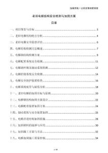 老舊電梯結構安全檢測與加固方案