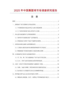 2025年中國撕裂球市場調(diào)查研究報告