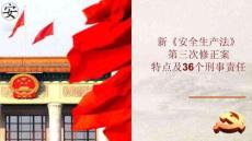 新《安全生產(chǎn)法》特點(diǎn)及36個(gè)刑事責(zé)任（