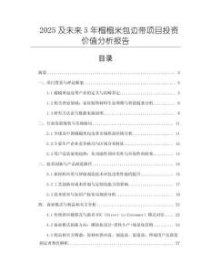 2025及未來5年榻榻米包邊帶項目投資價值分析報告