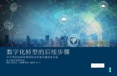 數(shù)字化轉(zhuǎn)型的后續(xù)步驟