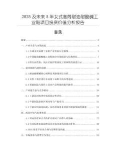 2025及未來5年女式高筒耐油耐酸堿工業(yè)鞋項(xiàng)目投資價(jià)值分析報(bào)告