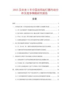 2025及未来5年中国双用起钉器市场分析及竞争策略研究报告