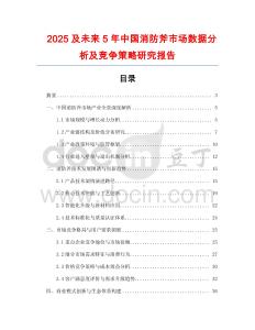 2025及未來5年中國消防斧市場數(shù)據(jù)分析及競爭策略研究報告