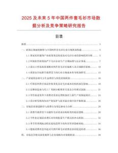2025及未來5年中國兩件套毛衫市場數(shù)據(jù)分析及競爭策略研究報(bào)告
