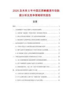 2025及未來5年中國還原癬癜清市場數(shù)據(jù)分析及競爭策略研究報(bào)告