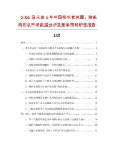 2025及未來5年中國帶水套涼面／辣條兩用機市場數(shù)據(jù)分析及競爭策略研究報告