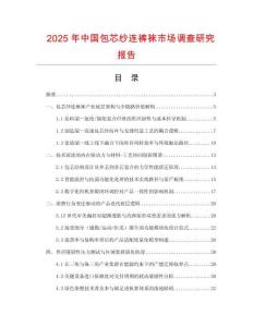 2025年中國(guó)包芯紗連褲襪市場(chǎng)調(diào)查研究報(bào)告