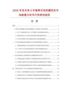 2025年及未來(lái)5年套筒式電熱圈項(xiàng)目市場(chǎng)數(shù)據(jù)分析可行性研究報(bào)告