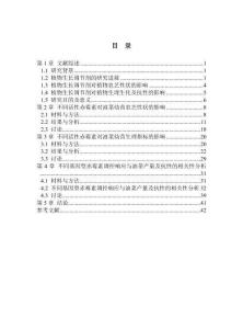 不同基因型油菜对赤霉素处理的差异响应和抗逆性研究