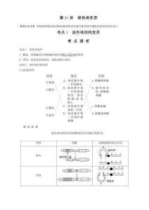 第7單元　第31講　染色體變異