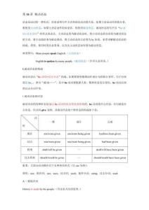 初中英語語法講義  第16講 被動語態(tài)（學生版）