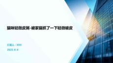 貓咪輕微皮屑-被家貓抓了一下輕微破皮