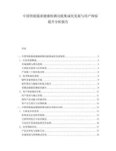 中国智能镜面健康检测功能集成化发展与用户体验提升分析报告