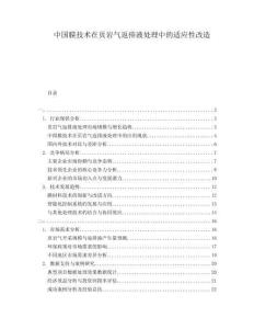 中國膜技術(shù)在頁巖氣返排液處理中的適應(yīng)性改造