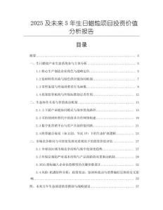 2025及未來5年生日蠟燭項目投資價值分析報告
