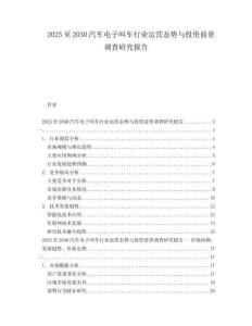 2025至2030汽車電子叫車行業(yè)運(yùn)營(yíng)態(tài)勢(shì)與投資前景調(diào)查研究報(bào)告