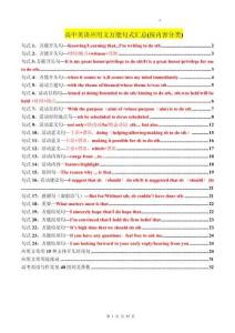 應用文萬能句式匯總 （原卷版）-2026屆高考英語書面表達17類應用文寫作萬能句式專項練習（全國通用）