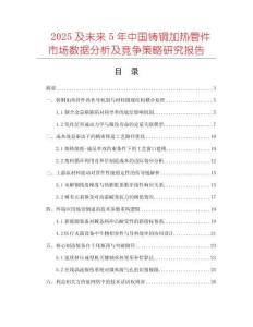 2025及未來5年中國(guó)鑄銅加熱管件市場(chǎng)數(shù)據(jù)分析及競(jìng)爭(zhēng)策略研究報(bào)告