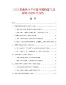 2025及未來5年中國伸展奶嘴市場數(shù)據(jù)分析研究報告