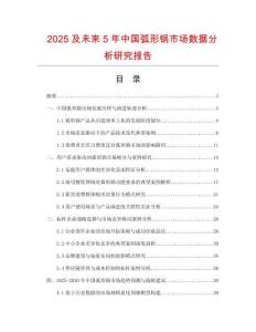 2025及未來(lái)5年中國(guó)弧形鍋市場(chǎng)數(shù)據(jù)分析研究報(bào)告