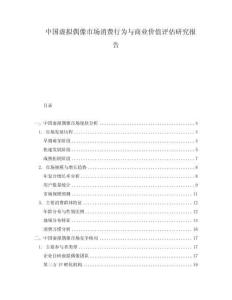中國虛擬偶像市場消費行為與商業價值評估研究報告