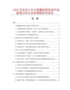 2026及未來5年中國螺線管系統(tǒng)市場數(shù)據(jù)分析及競爭策略研究報(bào)告