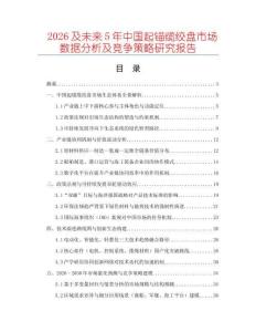 2026及未來5年中國起錨纜絞盤市場數(shù)據(jù)分析及競爭策略研究報(bào)告