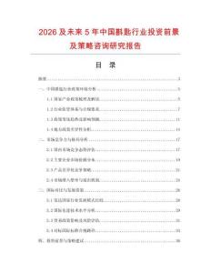 2026及未來5年中國斟匙行業(yè)投資前景及策略咨詢研究報(bào)告