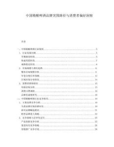 中國精釀啤酒品牌突圍路徑與消費者偏好洞察