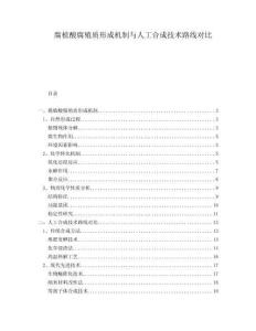 腐植酸腐殖質(zhì)形成機(jī)制與人工合成技術(shù)路線對(duì)比