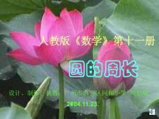 人教版數學第十一冊圓的周長