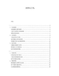 消費(fèi)電子類：