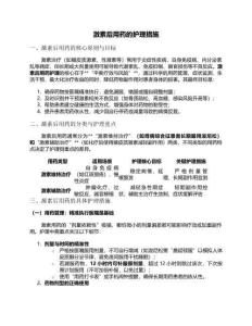 激素后用藥的護(hù)理措施