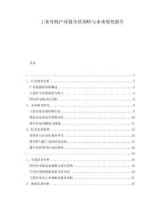 工業(yè)母機(jī)產(chǎn)業(yè)鏈全景調(diào)研與未來(lái)展望報(bào)告