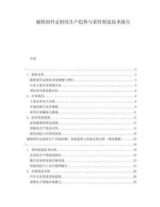 磁鐵組件定制化生產(chǎn)趨勢與柔性制造技術(shù)報告