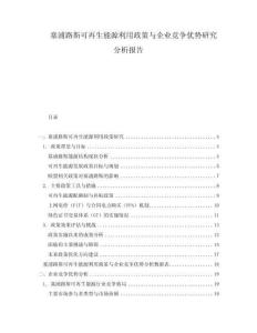 塞浦路斯可再生能源利用政策與企業(yè)競爭優(yōu)勢研究分析報告