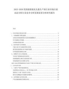2025-2030美國虛擬現(xiàn)實(shí)頭盔生產(chǎn)商行業(yè)市場目前動(dòng)態(tài)分析行業(yè)競爭分析發(fā)展前景分析研究報(bào)告