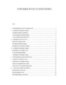 中國區(qū)塊鏈技術(shù)應(yīng)用與行業(yè)前景分析報(bào)告