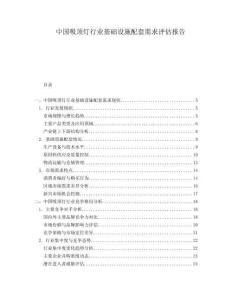 中國(guó)吸頂燈行業(yè)基礎(chǔ)設(shè)施配套需求評(píng)估報(bào)告