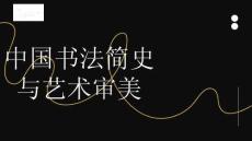 《中國書法與審美》課件——15-主要書家著名書作及其風格特點-明代