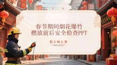 春節(jié)期間煙花爆竹燃放前后安全檢查PPT