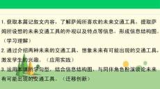 冀教版英語八年級上冊   Lesson 35 Future Transportation