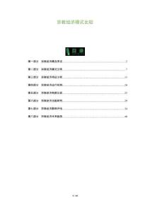 宗教經濟模式比較