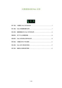 大數據驅動的Web分析