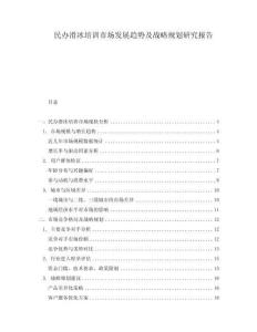 民辦滑冰培訓市場發展趨勢及戰略規劃研究報告