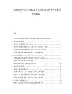 氮化鎵快充技術(shù)市場教育瓶頸突破與消費者接受度分析報告