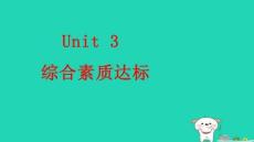 2025秋四年級(jí)英語(yǔ)上冊(cè)Unit3What'stheweatherlike綜合素質(zhì)達(dá)標(biāo)習(xí)題pptx課件外研版三起