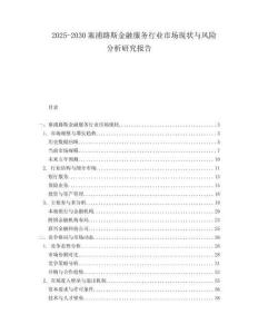 2025-2030塞浦路斯金融服務行業市場現狀與風險分析研究報告